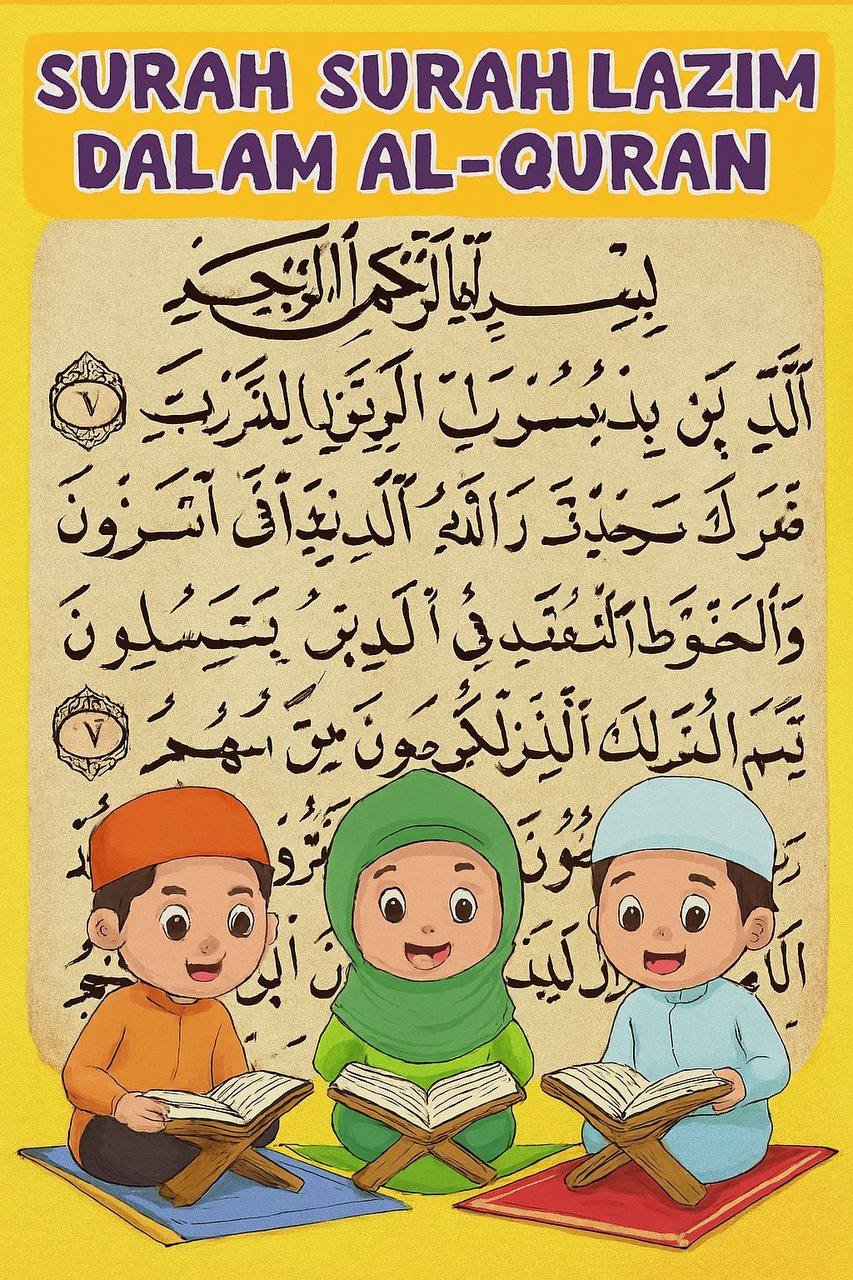 Surah Hafazan Tahun 1-3